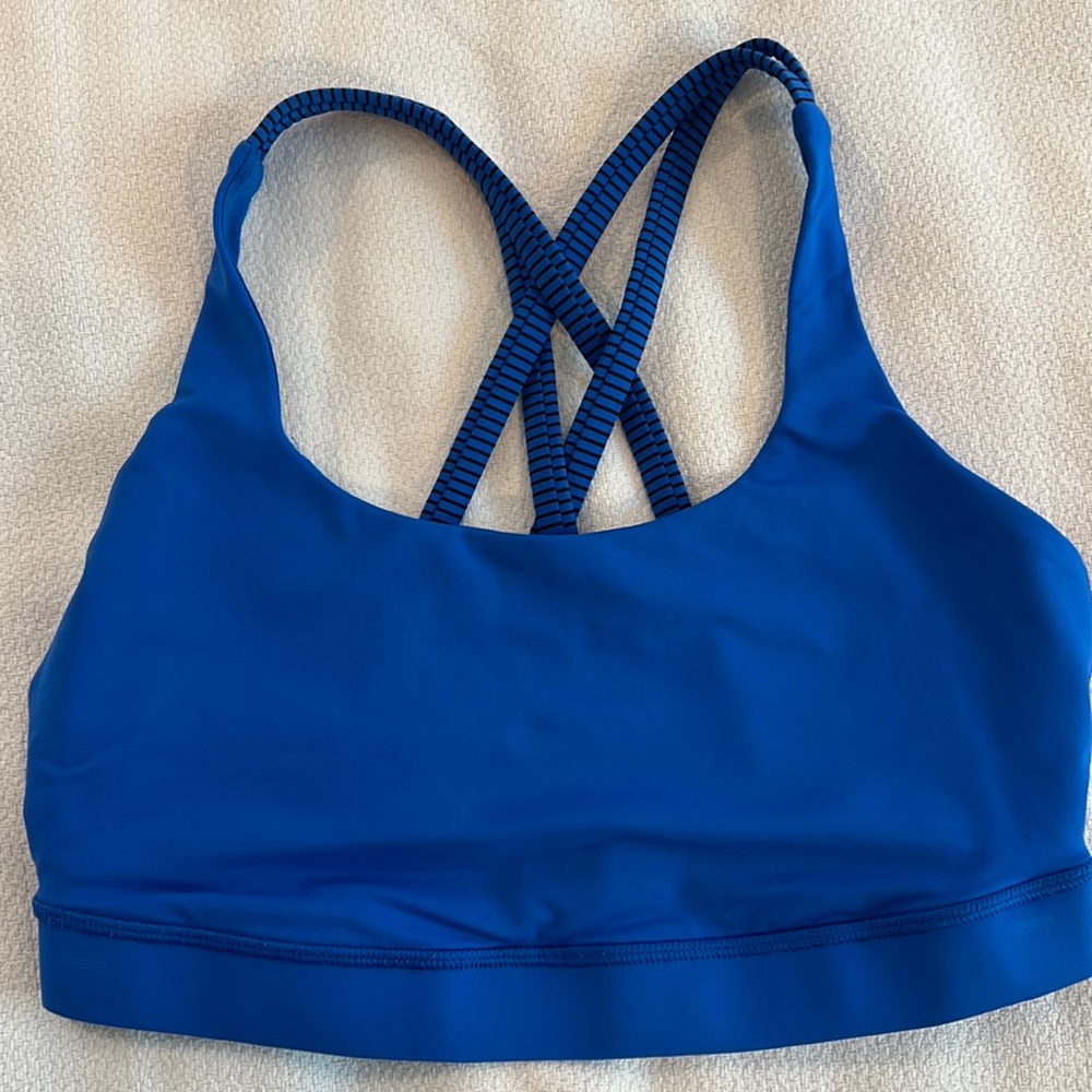 lululemon - Energy Bra - 8 - Cornflower Blue